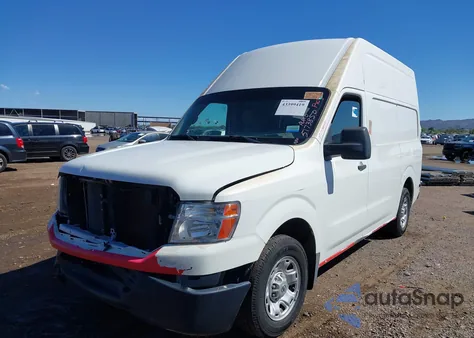 2018 Nissan Nv Cargo Nv2500 Hd Sv V6 from USA, damaged, VIN 1N6BF0LY6JN810579